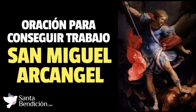 Oración a San Miguel Arcángel para conseguir trabajo