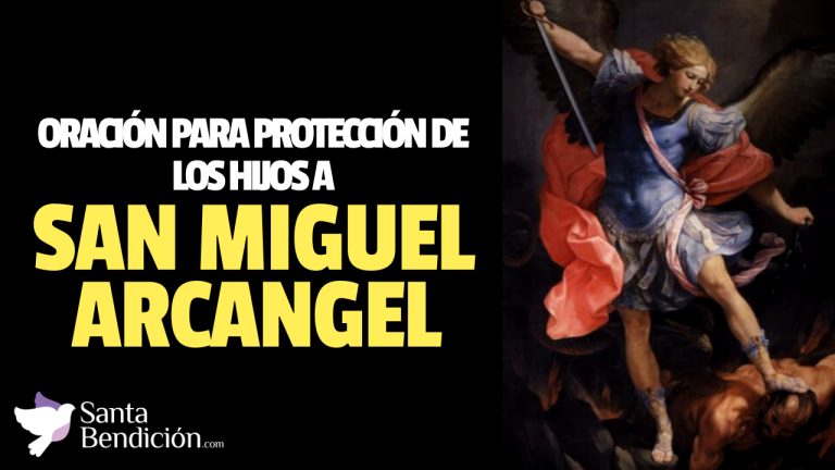 Lee más sobre el artículo Oración a San Miguel Arcángel para protección de los hijos