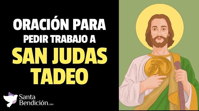 Oración a san judas tadeo para pedir trabajo
