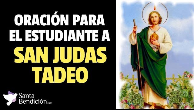 Oración a san judas tadeo para el estudiante